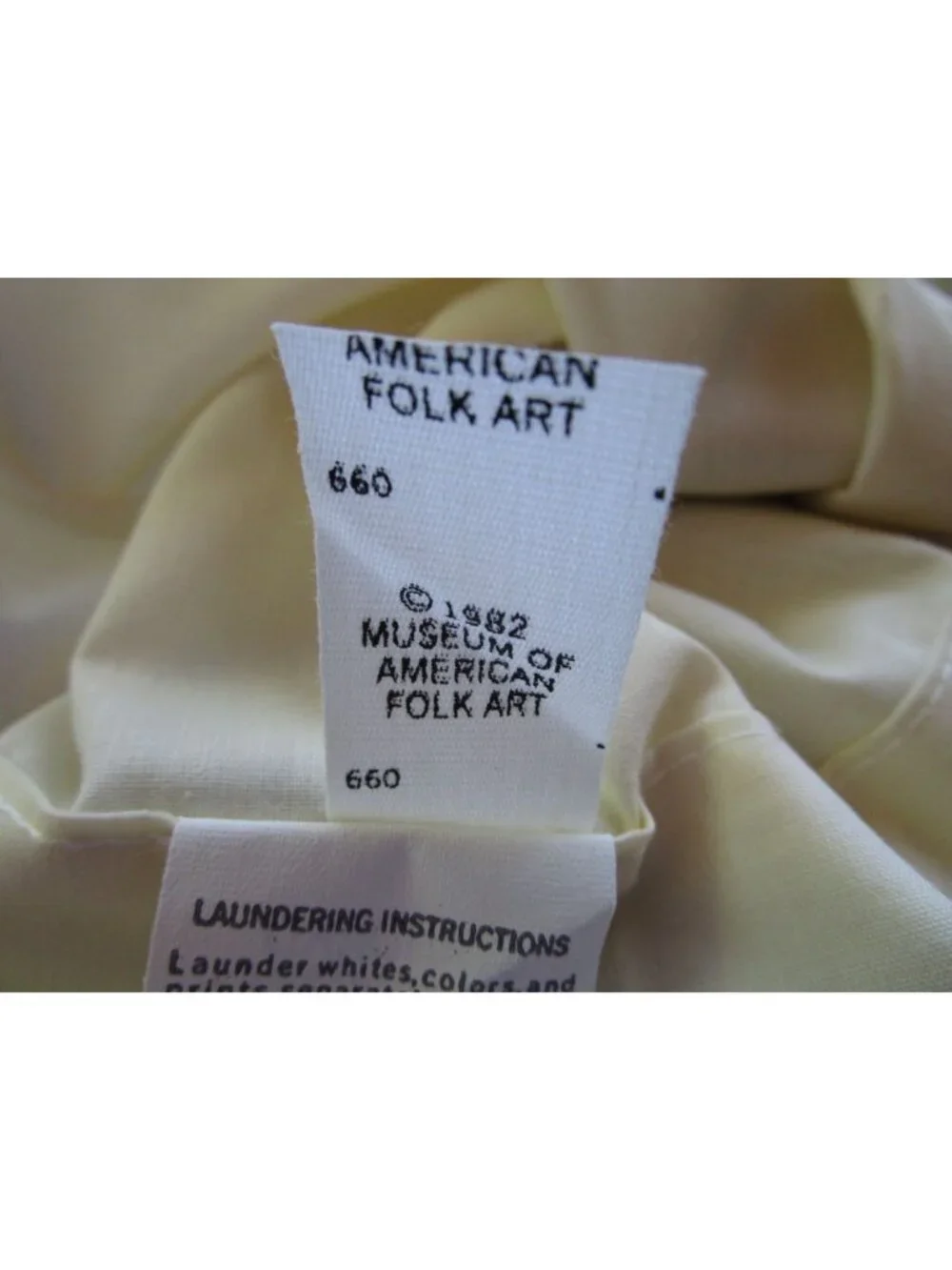 Museum of American Folk Art Vintage Pillowcases A Pair Cotton Blend Standard 198